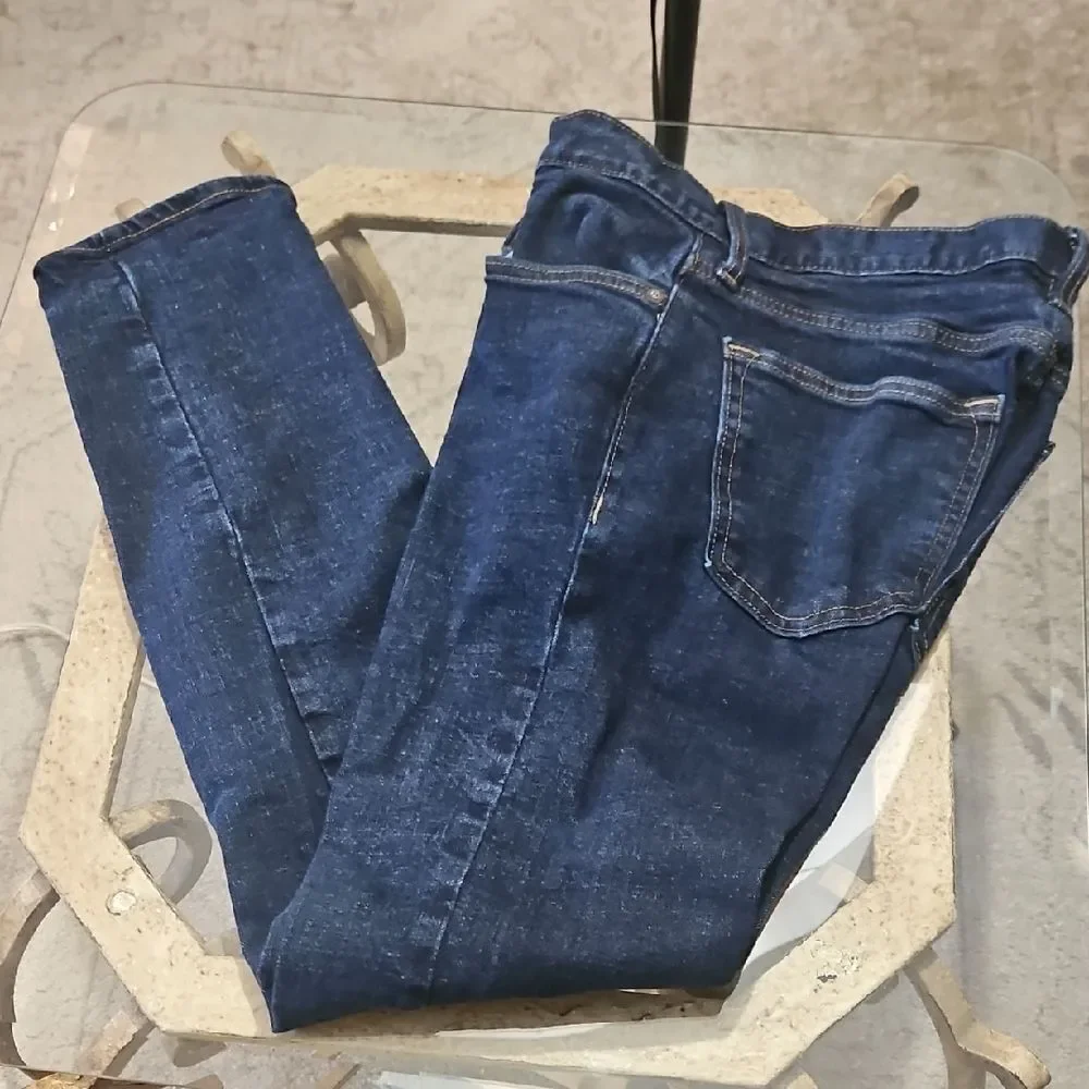 Old Navy Slim Dark Wash Straight Leg Jeans Size 30x32